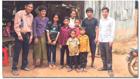 BTO will provide a bathroom/toilet at the home of farmer Soem Thorn