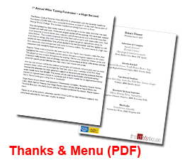 1st Annual Wine Tasting Fundraiser - a Huge Success